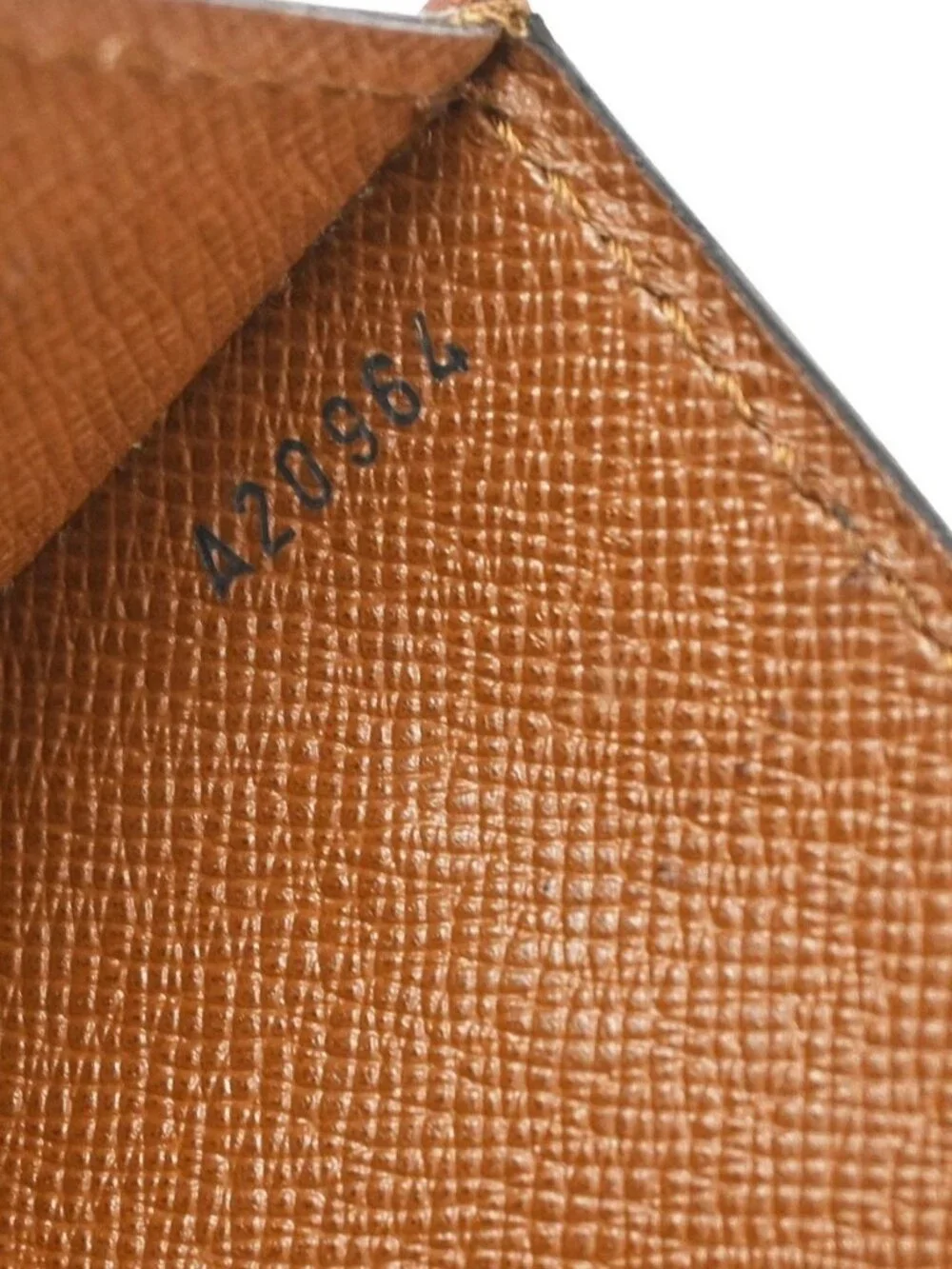 LOUIS VUITTON Monceau 2Way Shoulder Hand Bag Epi Leather Brown M52123 81YH920 - Picture 13 of 16